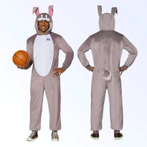 Adult Space Jam Bugs Bunny Union Suit One Size - Spirit  Halloween